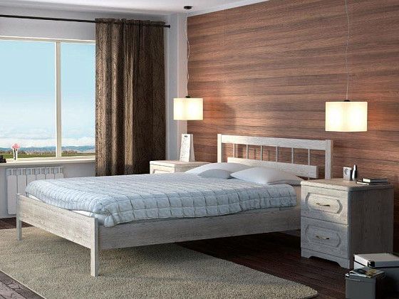Кровать DreamLine Троя 1 (бук) | Интернет-магазин Гипермаркет-матрасов.рф