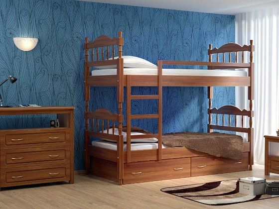 Кровать DreamLine Юниор 2 (бук) | Интернет-магазин Гипермаркет-матрасов.рф