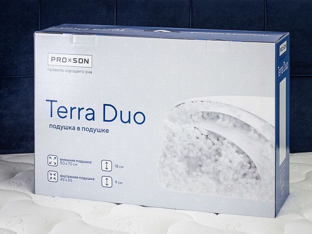 Подушка ProSon Terra Duo | Интернет-магазин Гипермаркет-матрасов.рф